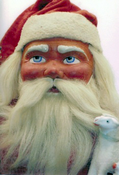 Antique Santa Face