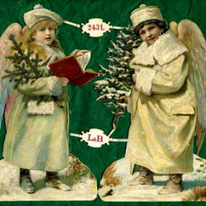 Christmas Chromos Angels