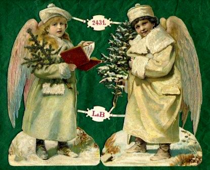 Christmas Chromos Angels