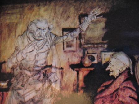 Scene from A Christmas Carol