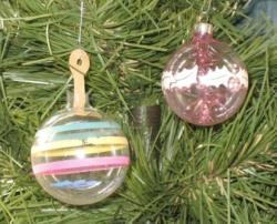 Glass Christmas Ornaments 1940's-1950's