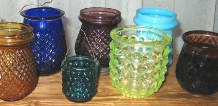 Set of Victorian Tumbler Lights