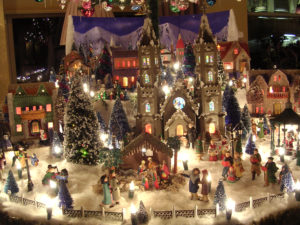 The History of the Putz Village - The Golden Glow of Christmas Past®