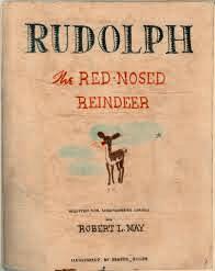 Rudolph the Red-Nosed Reindeer Original Manuscript cover
