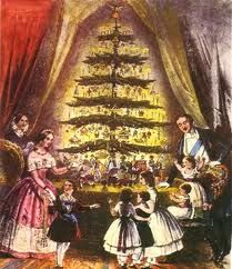 Queen Victorian and Prince Albert at Christmas