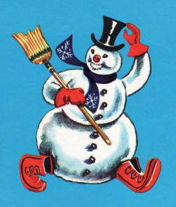 The Original Look of Frosty the Snowman