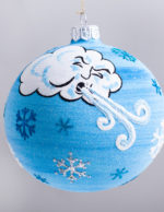 Thomas Glenn Ol' Man Winter Glass Ornament