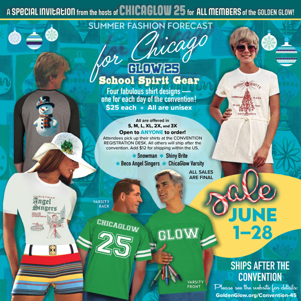 ChicaGlow Convention Tee Shirt Ad