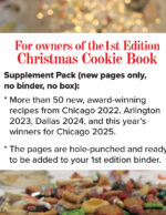 Supplement Pack for Christmas Cookie Book